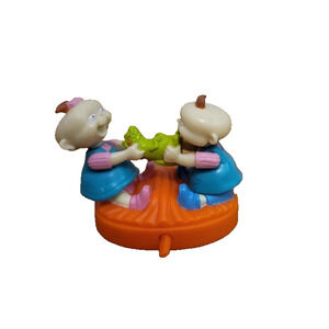 McDonald’s Rugrats Phil & Lil Twins Wind Up Toy Happy Meal Vintage 1990s Figure